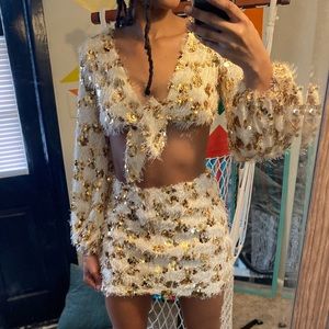 Two Piece Birthday Suit